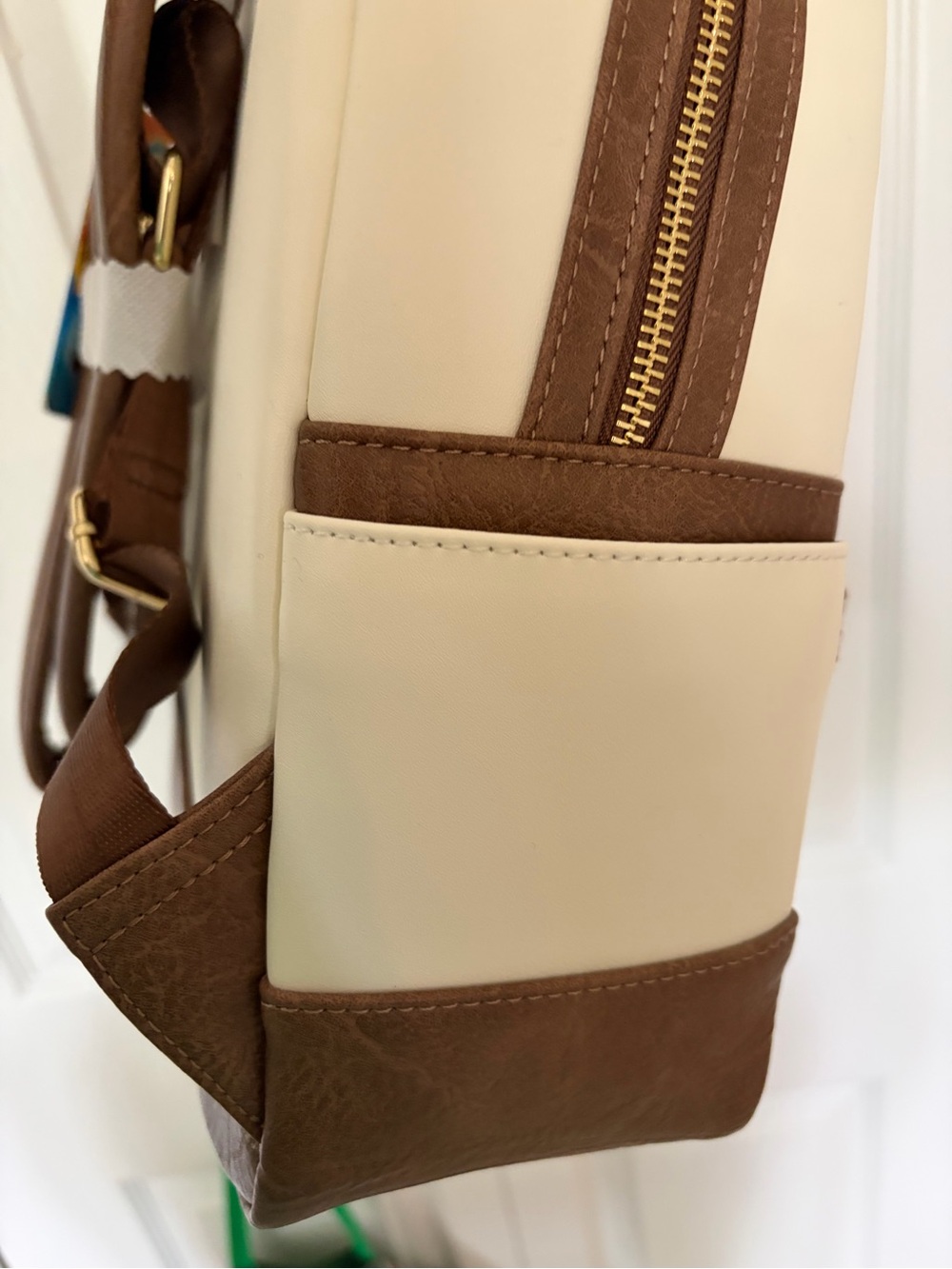 Loungefly Cream Brown Zootopia Character Backpack - Picture 3 of 5